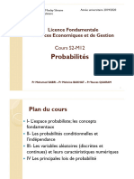 Cour Probabilité 1