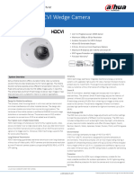 Dahua - Datasheet 2MP Fixed WedgeNetworkCamera DH-IPC-HDBW2231FN M v001