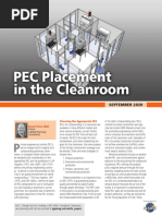 Primary Engineering Control Placement in The Cleanroom