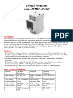 Voltage Protector Model:AFMEP-2P/63P: Description