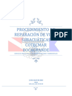 Procedimiento de Reparacion de Vigas