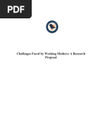 Challenges Faced by Working Mothers A Research Proposal4-1-2