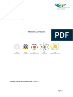 Pesquisa Sobre A Evolução Dos Modelos Atómicos