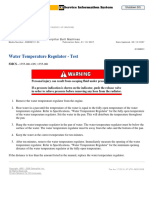 Water Temperature Regulator - Test