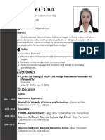 Kathlene Cruz CV