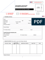 14.post Doctoral Form