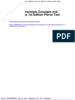 Full Download Genetics Essentials Concepts and Connections 1st Edition Pierce Test Bank