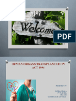 Organ Transplantation Act