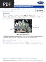 Pérdida de Aceite Por Junta de Tapa de Válvulas Tsb01111