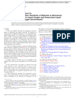 Determining Ignition Sensitivity of Materials To Mechanical Impact in Ambient Liquid Oxygen and Pressurized Liquid and Gaseous Oxygen Environments