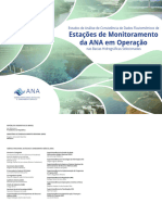 Estudos de Consistência de Dados Fluviométricos Estações ANA