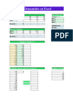 Cap08 Curso de Excel EJERCICIOS de Operadores Matemáticos en Excel