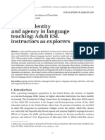 Teacher Identity and Agency in Language Teaching A