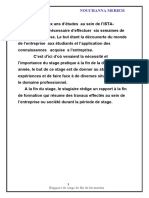 Rapport de Fin de Formation