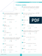 Balotario de Algebra - 3er Año