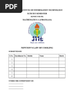 Maths Project Report