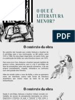 O Que É Literatura Menor - Versão Teoria