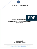 Pilotage Du Changement Organisation