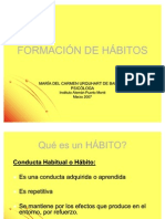 Ds Formacion de Habitos