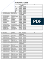 BBA III Year Project Work Final Distribution