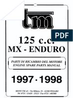 1997 - 1998 Moteur 125