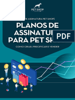 Planos de Assinatura para Pet Shop