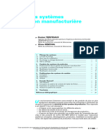 S 7598 - Conduite Des Systèmes de Production Manufacturière