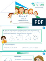 Grade 2 - Lesson 71 - Geometry Circles