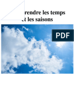 Comprendre Les Temps Et Les Saisons