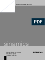 SINAMICS G150 Instrucciones de Servicio 0605 Esp