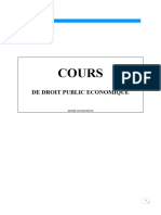 Cours Droit Public Economique (2017-2018)