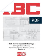 IBC Ball Screw Support Bearings