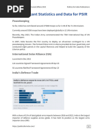 PSIR Mains Important Statistics and Data