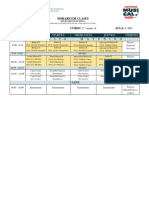 Horarios de Clases 2°VERANO A (Alumnos)