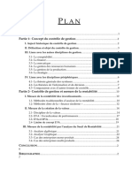 I Partie 1 Concept Du Contrôle de Gestion: Ntroduction