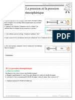 La Pression Et La Pression Atmospherique Activites 1