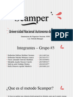 Presentacion Grupo 3 - SCAMPER