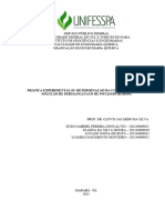 Relatório FÍSICO QUÍMICA - Prática 5