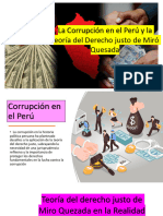 Diapositivas - Corrupcíon en El Peru y La Teoria de Miro Quesada