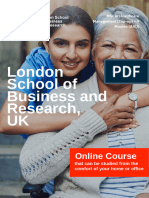 MSC in Healthcare Management (Top-Up) Degree From ARU - Delivered Online by LSBR, UK