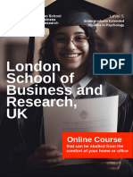 Level 5 Extended Diploma in Psychology - Delivered Online by LSBR, UK