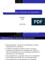 Échantillonnage Et Estimation