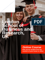 MBA Degree (Top-Up) From ARU (4 Months) - Delivered Online by LSBR, UK