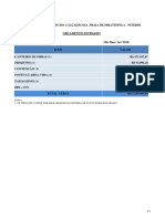 Edital Planilha Orçamentária - CIVIL