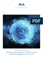 Defeating The Spread of COVID 19 With Laboratory Equipment en