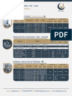 Ramadan Rate 1445 - 2024