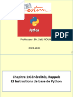 Cours Python 2PI