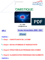 Chimie Atomistique