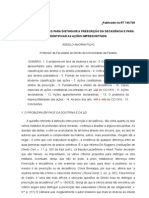 Agnelo Amorim Filho Criterio Cientifico para Distinguir A Prescricao Da Cia e para Identificar As Acoes Imprescritiveis