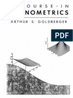 Goldberger Econometrics